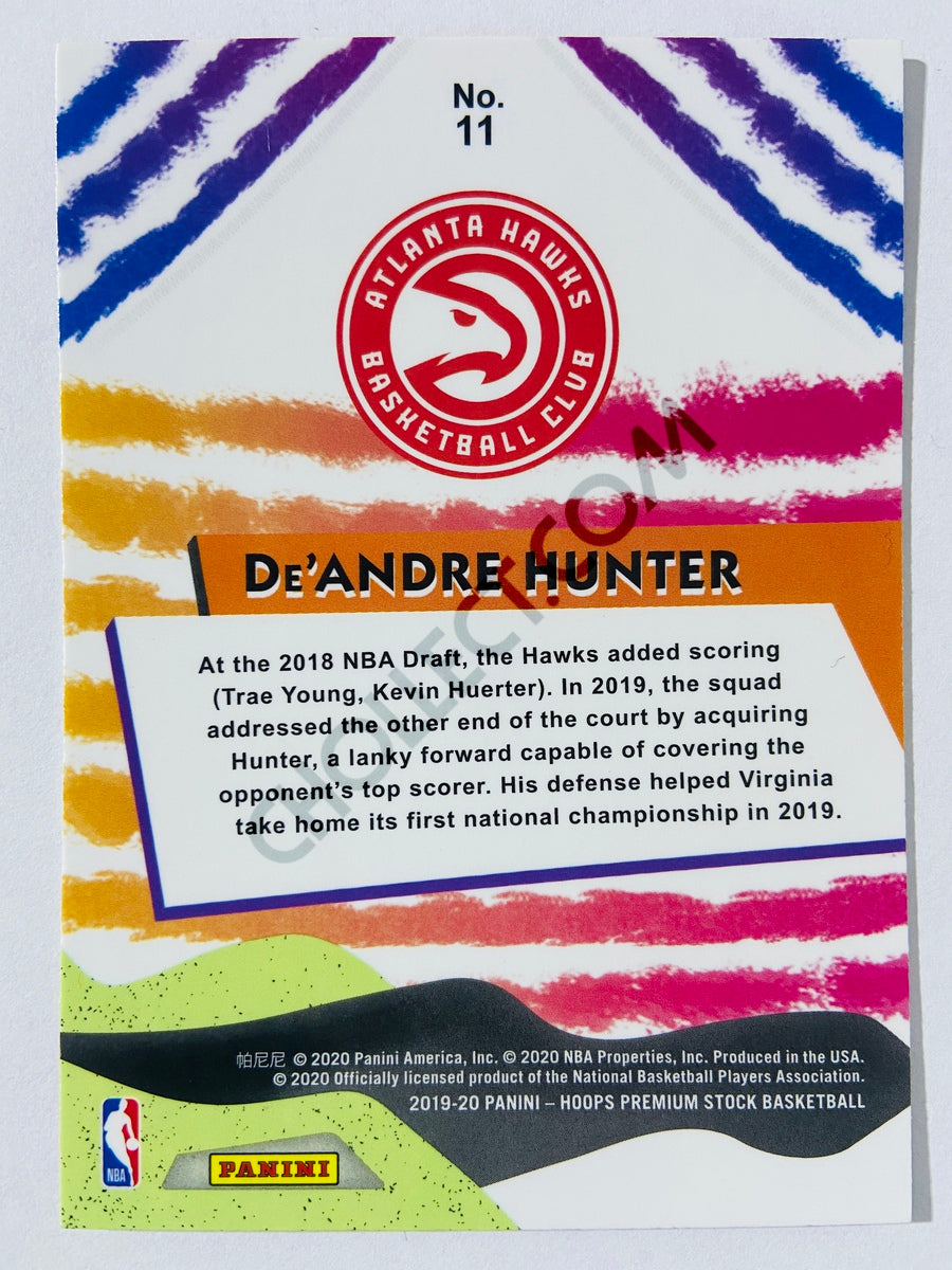 De'Andre Hunter - Atlanta Hawks 2019-20 Panini Hoops Premium Stock We Got Next Insert #11