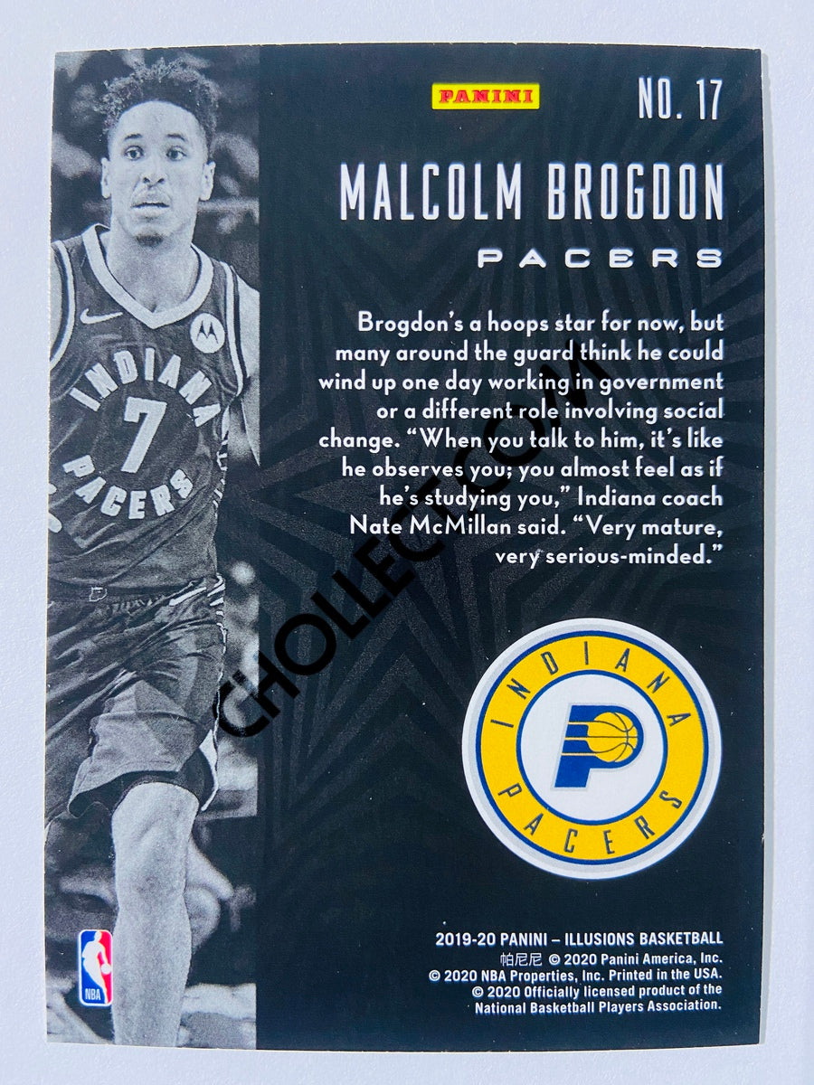 Malcolm Brogdon - Indiana Pacers 2019-20 Panini Illusions #17