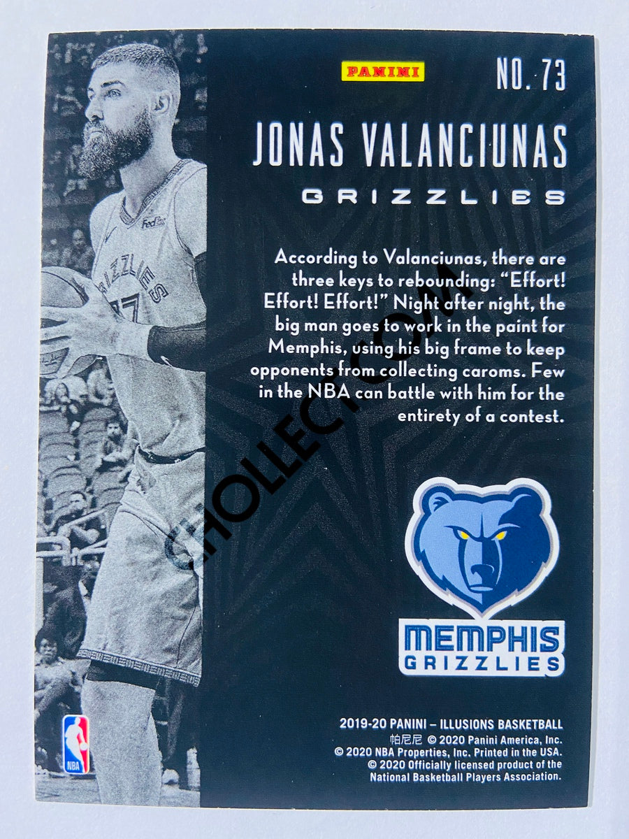 Jonas Valanciunas - Memphis Grizzlies 2019-20 Panini Illusions #73