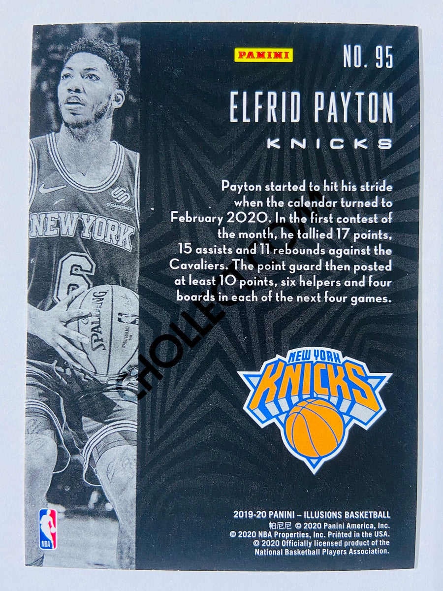 Elfrid Payton - New York Knicks 2019-20 Panini Illusions #95