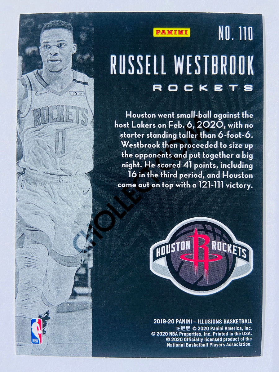 Russell Westbrook - Houston Rockets 2019-20 Panini Illusions #110