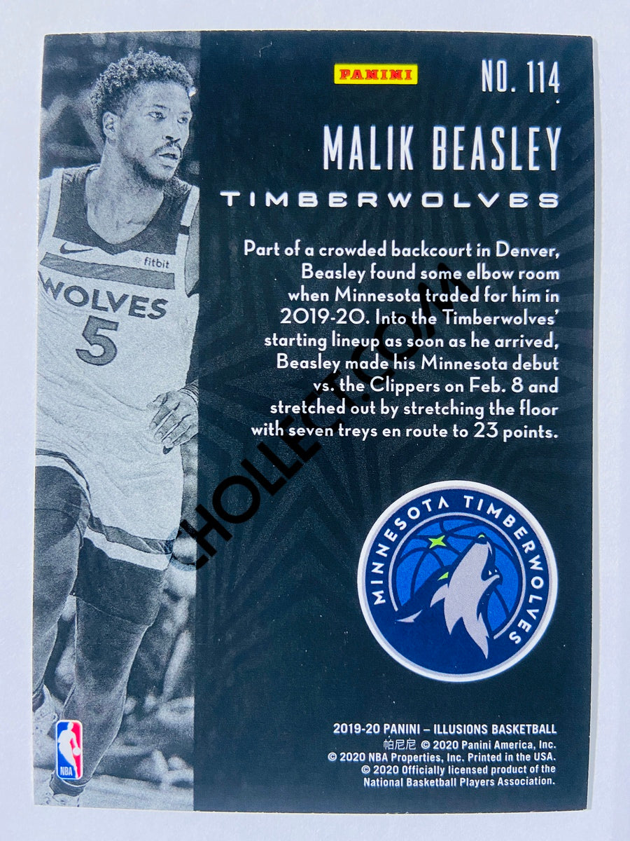 Malik Beasley - Minnesota Timberwolves 2019-20 Panini Illusions #114