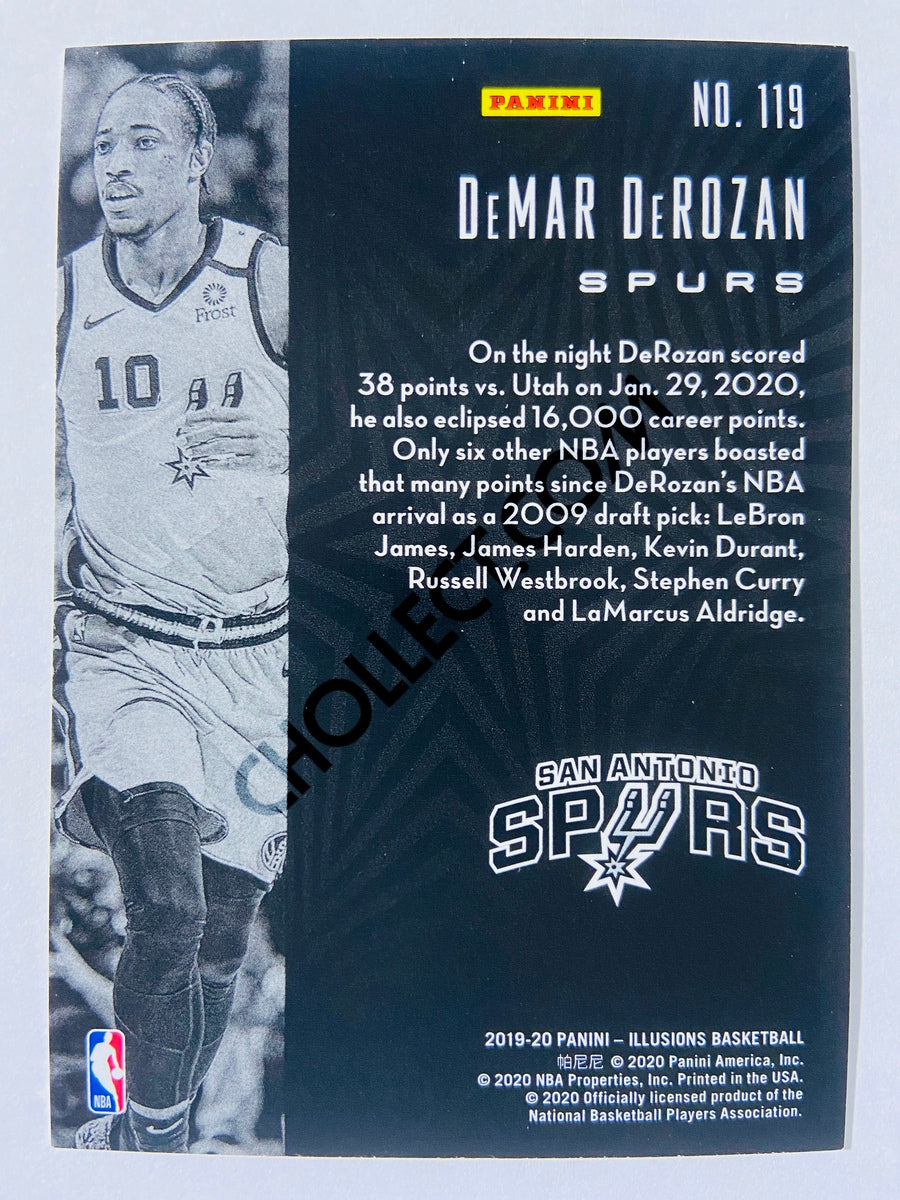 DeMar DeRozan - San Antonio Spurs 2019-20 Panini Illusions #119