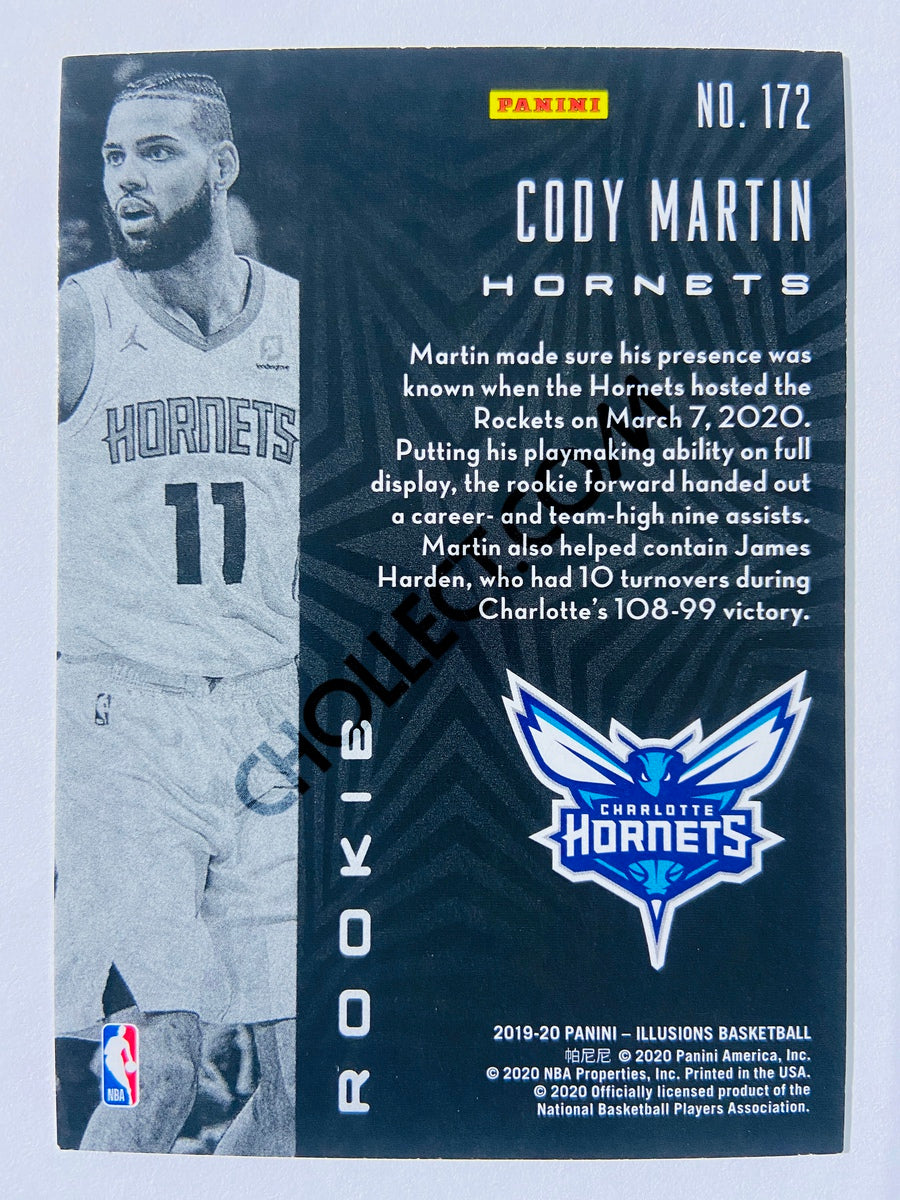 Cody Martin - Charlotte Hornets 2019-20 Panini Illusions Rookie #172