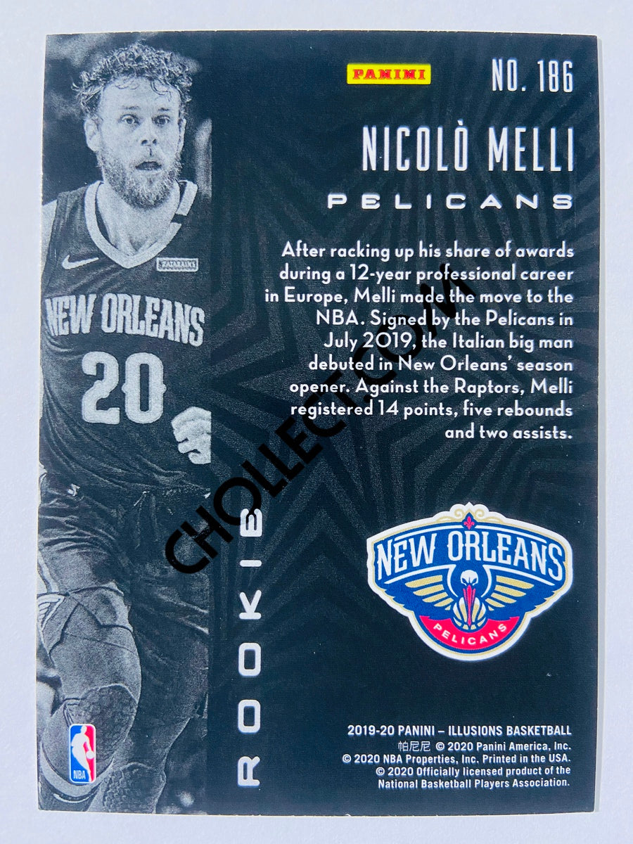 Nicolo Melli - New Orleans Pelicans 2019-20 Panini Illusions Rookie #186