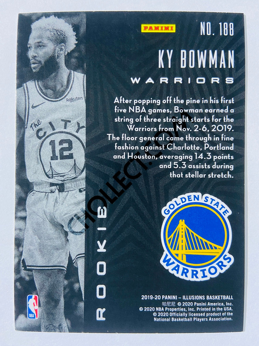 Ky Bowman - Golden State Warriors 2019-20 Panini Illusions Rookie #188