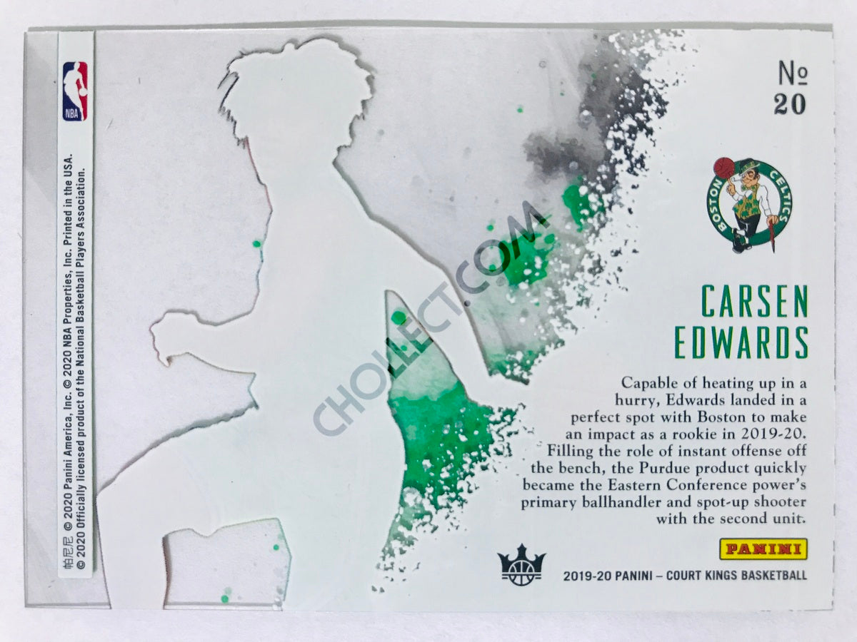 Carsen Edwards - Boston Celtics 2019-20 Panini Court Kings Rookie Acetate #20