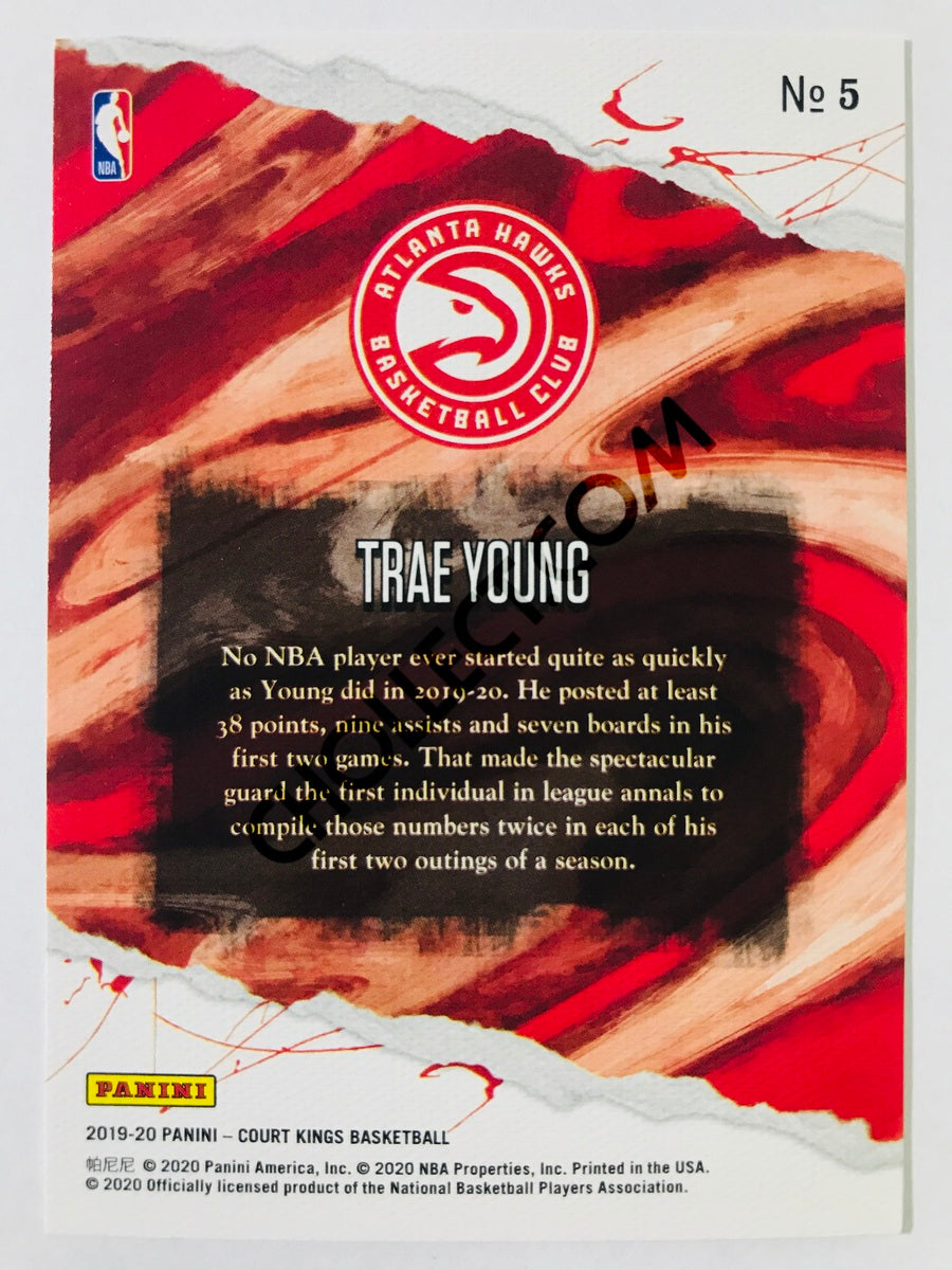 Trae Young - Atlanta Hawks 2019-20 Panini Court Kings #5