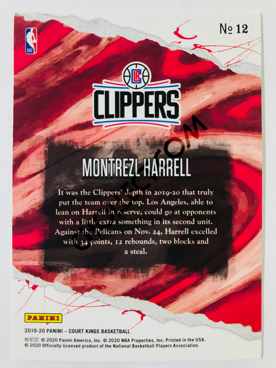 Montrezl Harrell - Los Angeles Clippers 2019-20 Panini Court Kings #12