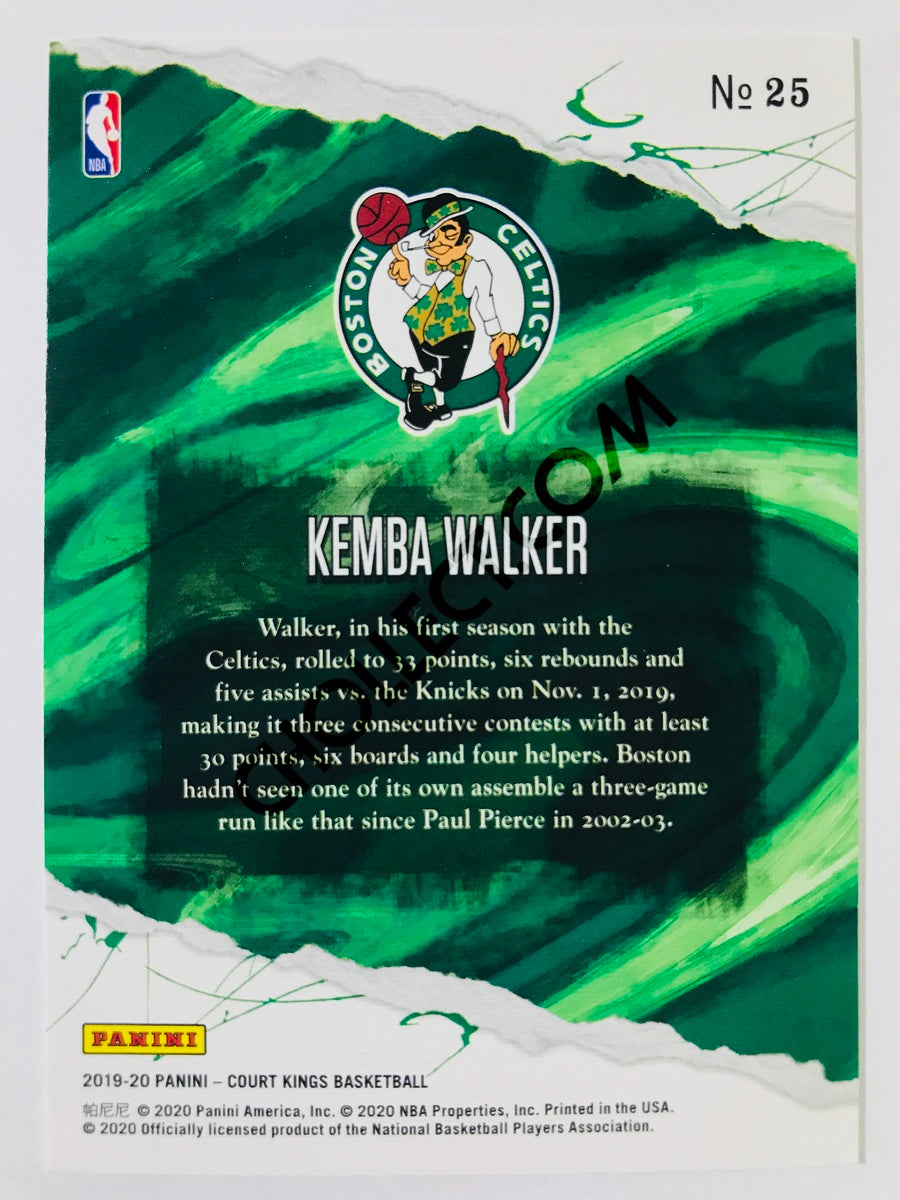 Kemba Walker - Boston Celtics 2019-20 Panini Court Kings #25