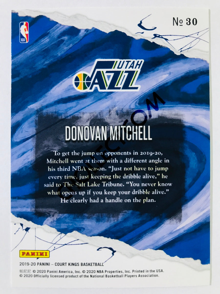 Donovan Mitchell - Utah Jazz 2019-20 Panini Court Kings #30