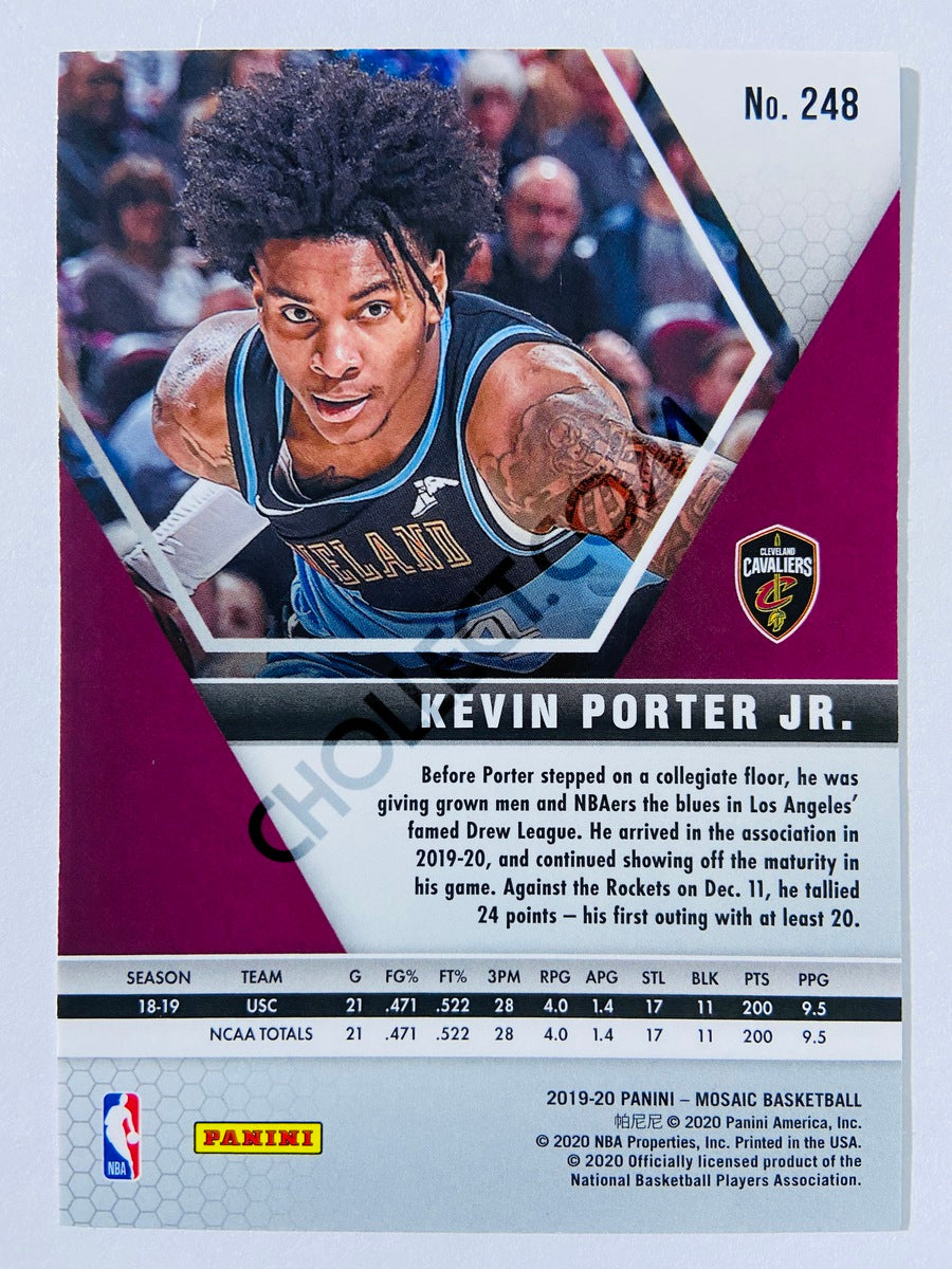 Kevin Porter Jr. - Cleveland Cavaliers 2019-20 Panini Mosaic RC Rookie #248