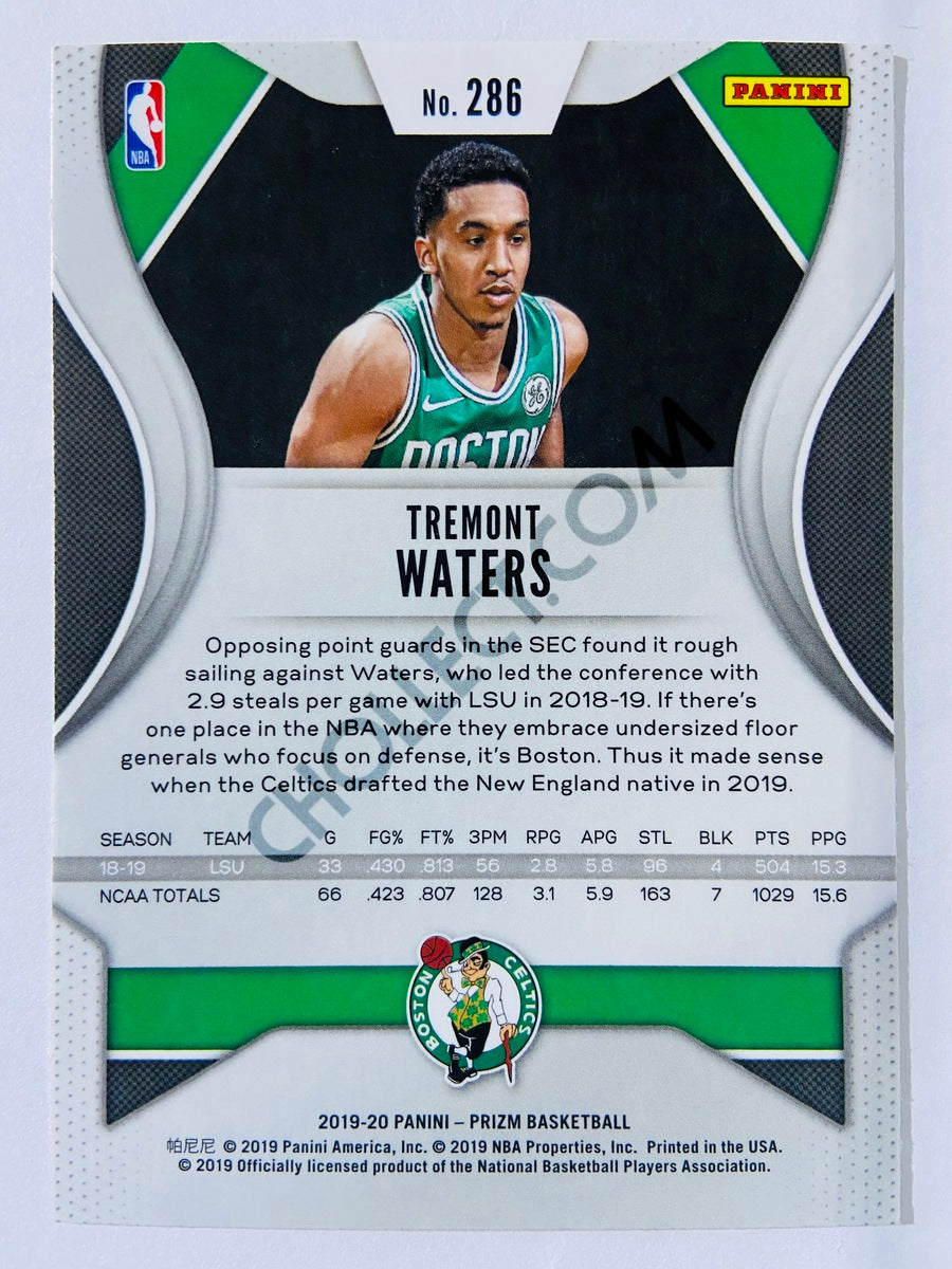 Tremont Waters - Boston Celtics 2019-20 Panini Prizm RC Rookie #286