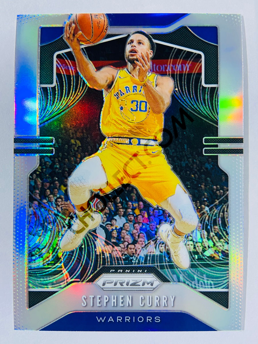 Stephen Curry - Golden State Warriors 2019-20 Panini Prizm Silver