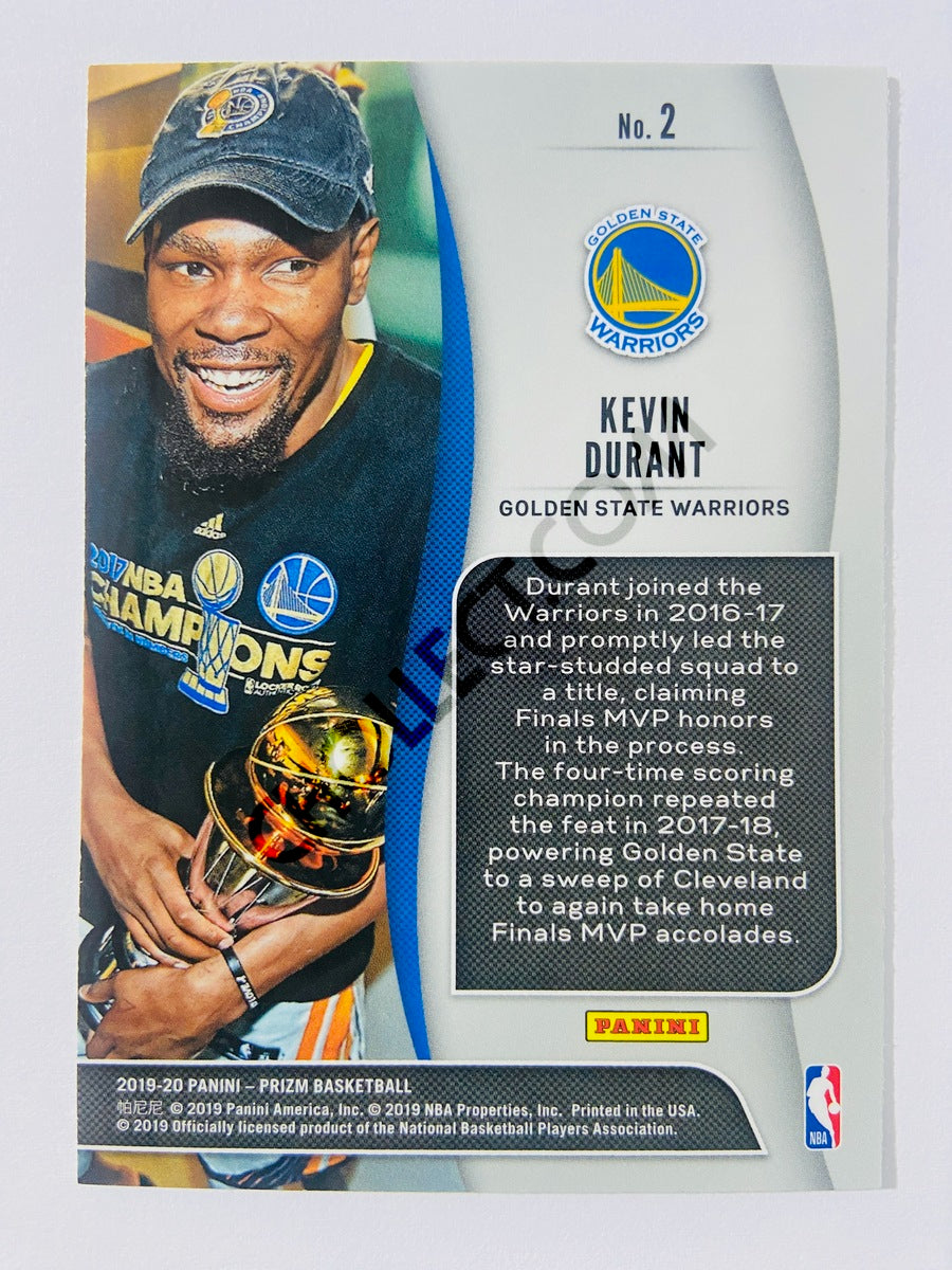 Kevin Durant – Oklahoma City Thunder 2019-20 Panini Prizm NBA Finalists #2