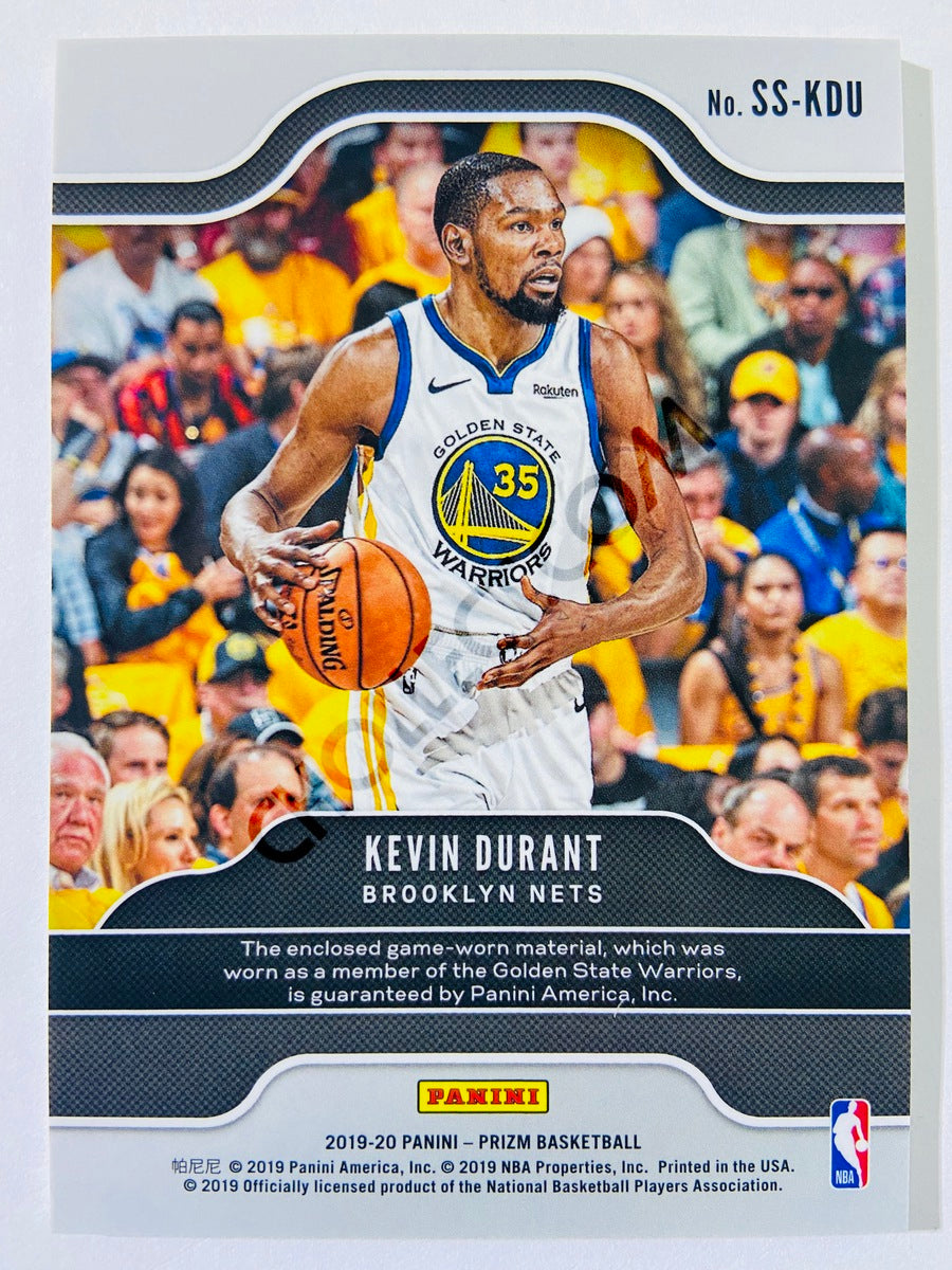 Kevin Durant - Brooklyn Nets 2019-20 Panini Prizm Sensational Swatches #SS-KDU