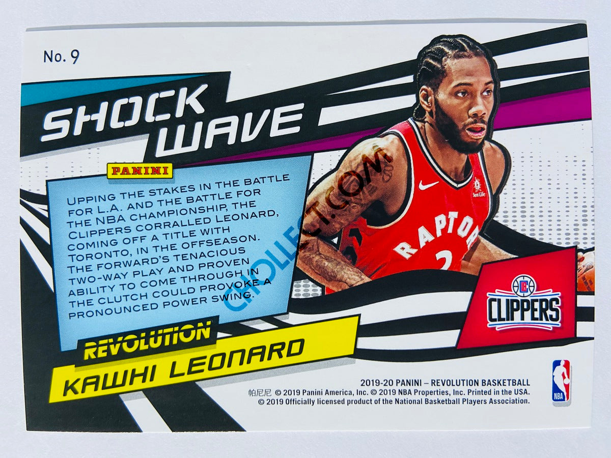 Kawhi Leonard - Los Angeles Clippers 2019-20 Panini Revolution Shock Wave #9