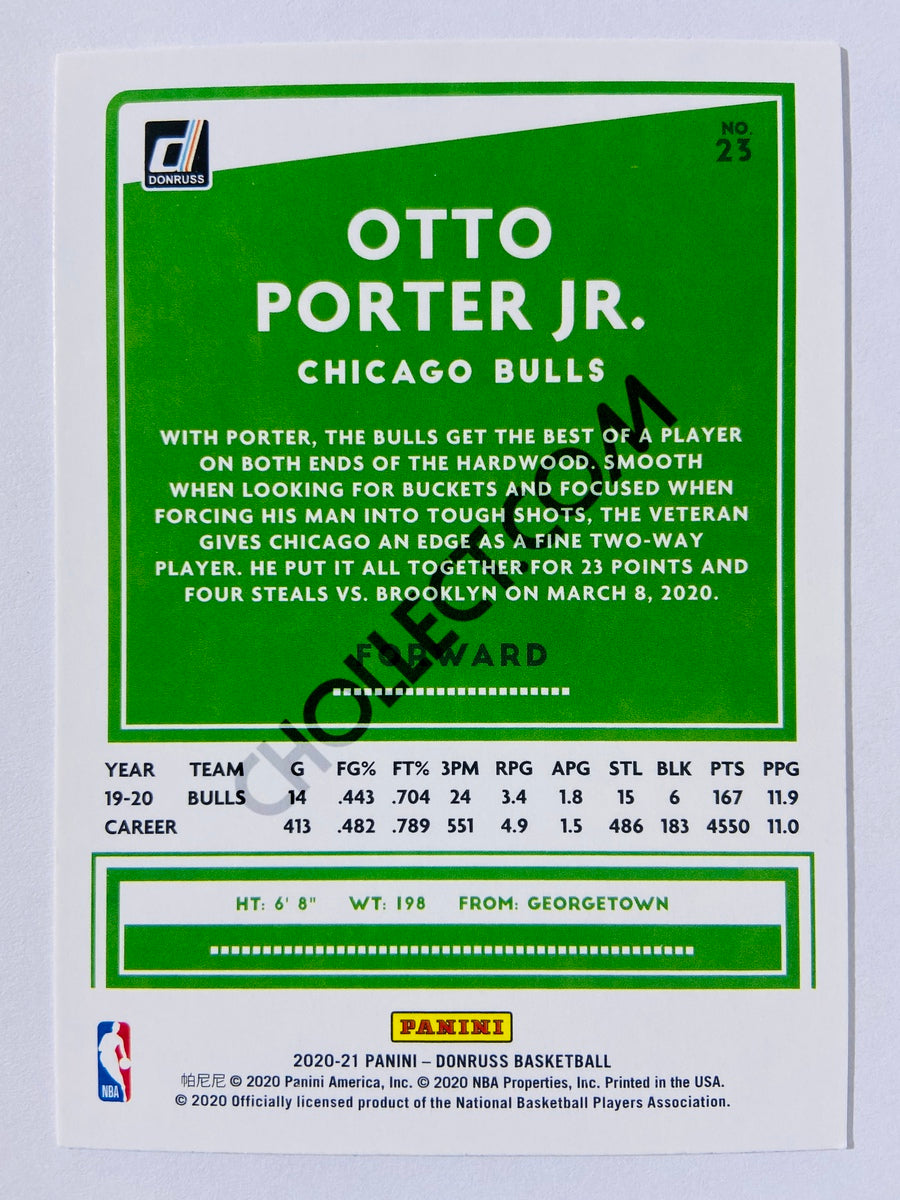 Otto Porter Jr. - Chicago Bulls 2020-21 Panini Donruss #23