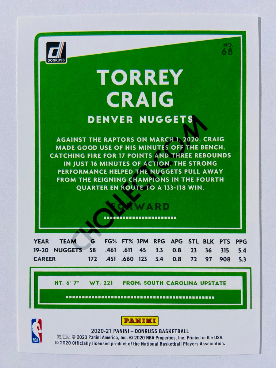 Torrey Craig - Denver Nuggets 2020-21 Panini Donruss #68