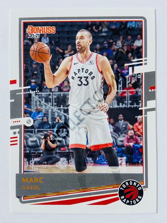 Marc Gasol - Toronto Raptors 2020-21 Panini Donruss #144