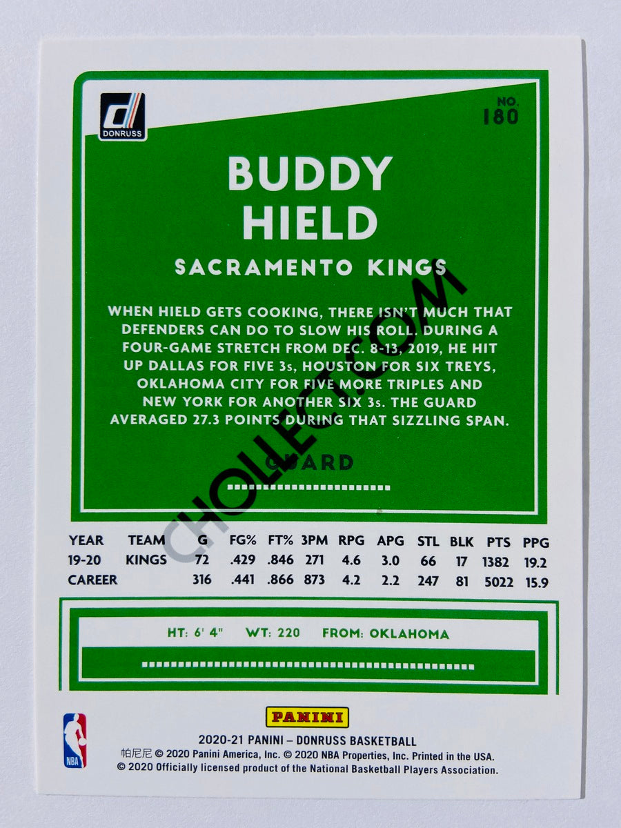 Buddy Hield - Sacramento Kings 2020-21 Panini Donruss #180