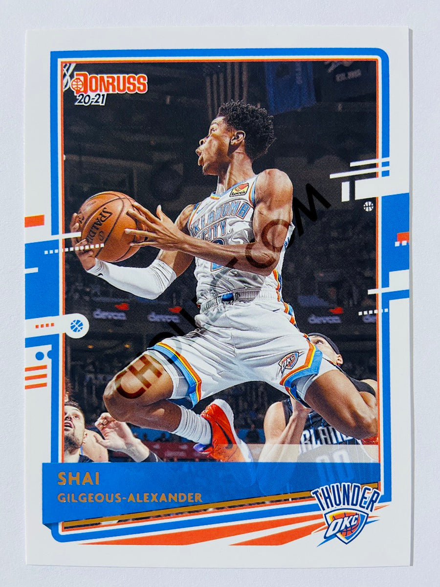 Shai Gilgeous-Alexander - Oklahoma City Thunder 2020-21 Panini Donruss #195