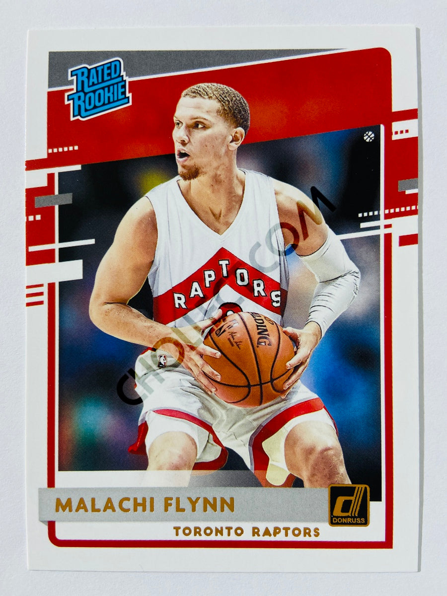 Malachi Flynn - Toronto Raptors 2020-21 Panini Donruss Rated Rookie #215