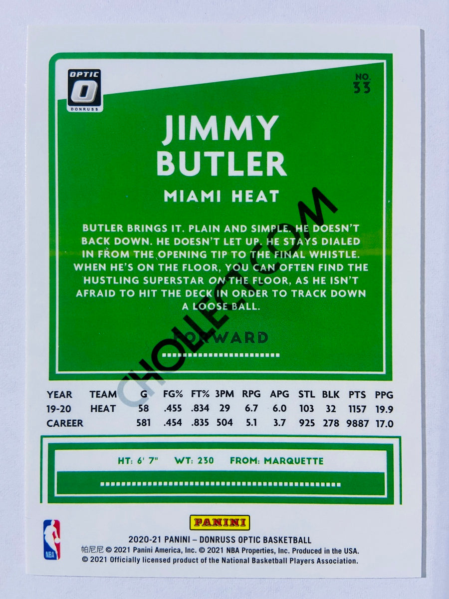 Jimmy Butler - Miami Heat 2020-21 Panini Donruss Optic #33