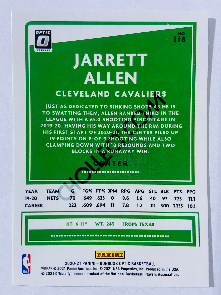Jarrett Allen - Cleveland Cavaliers 2020-21 Panini Donruss Optic #118