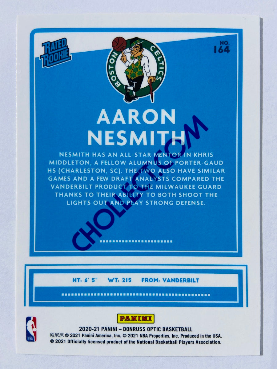 Aaron Nesmith - Boston Celtics 2020-21 Panini Donruss Optic Rated Rookie #164