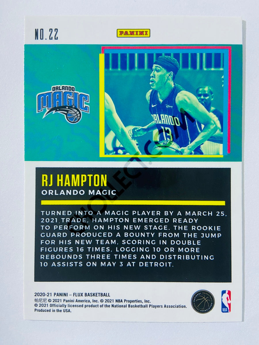 RJ Hampton - Orlando Magic 2020-21 Panini Flux Freshman Year #22