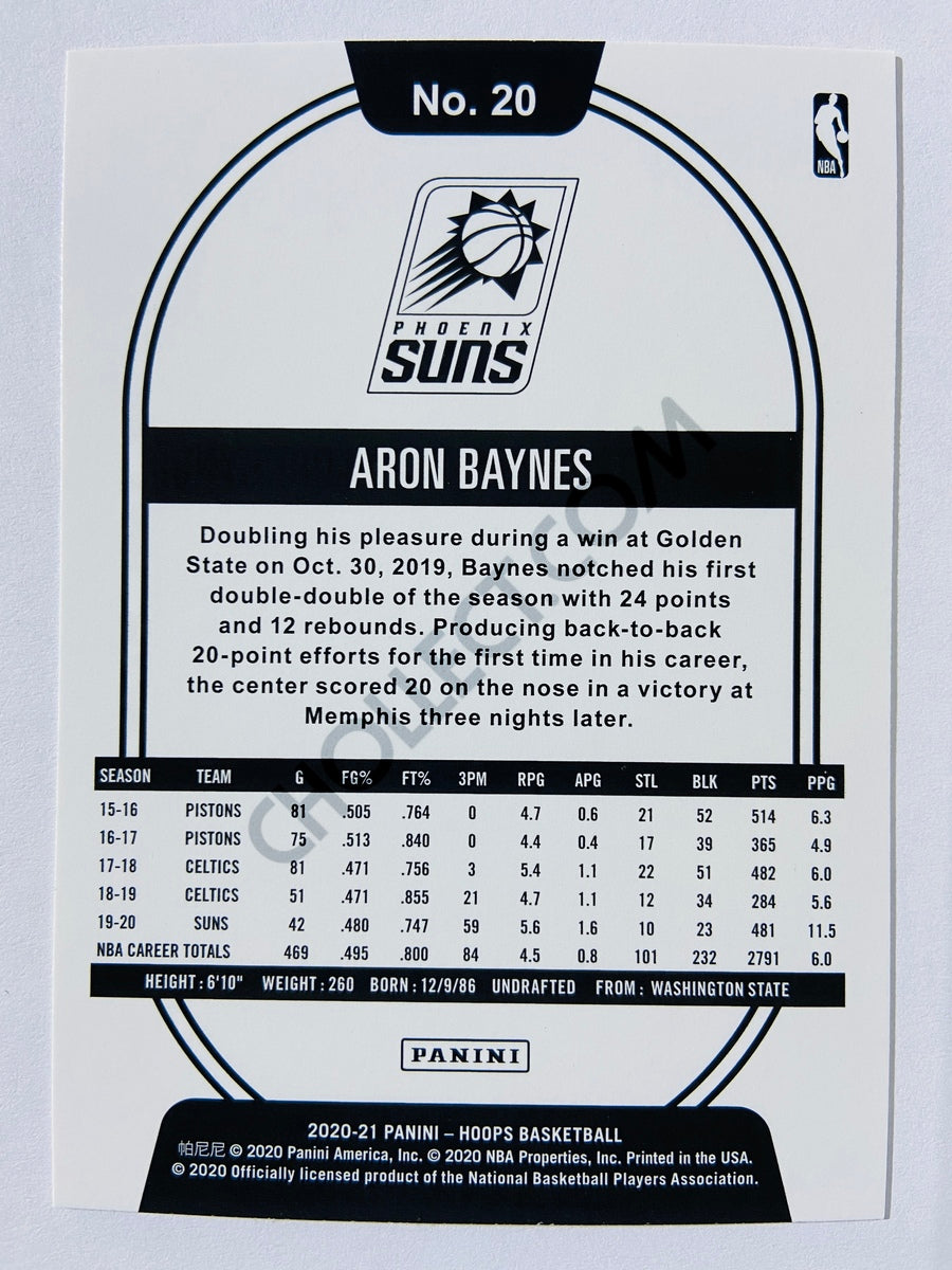 Aron Baynes - Phoenix Suns 2020-21 Panini Hoops #20