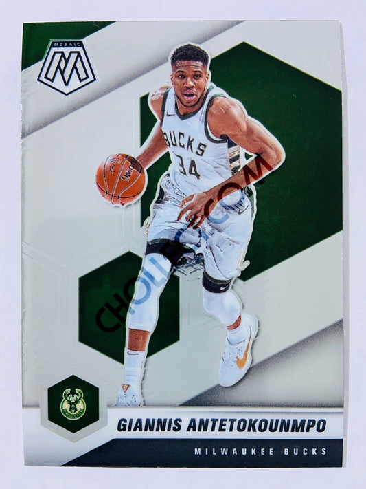 Giannis Antetokounmpo – Milwaukee Bucks 2020-21 Panini Mosaic #80