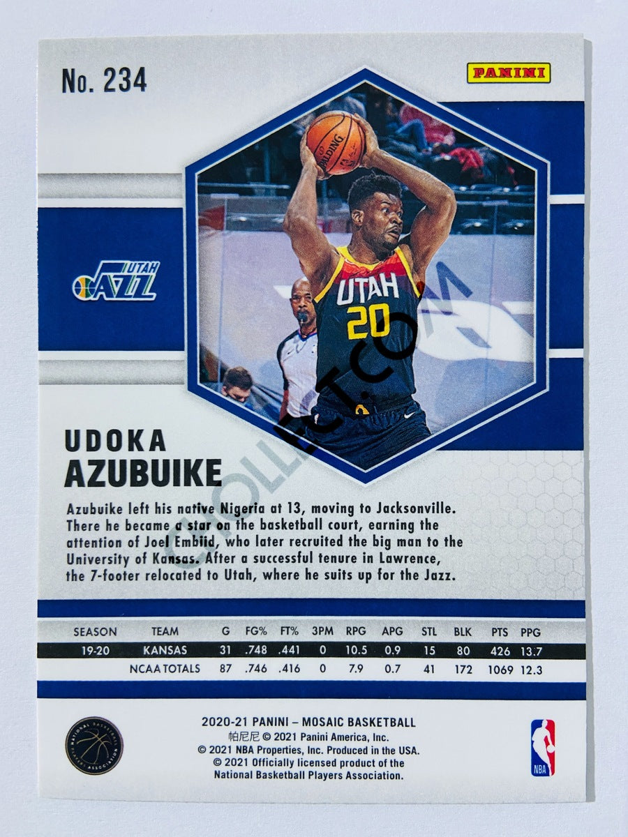 Udoka Azubuike – Utah Jazz 2020-21 Panini Mosaic RC Rookie #234
