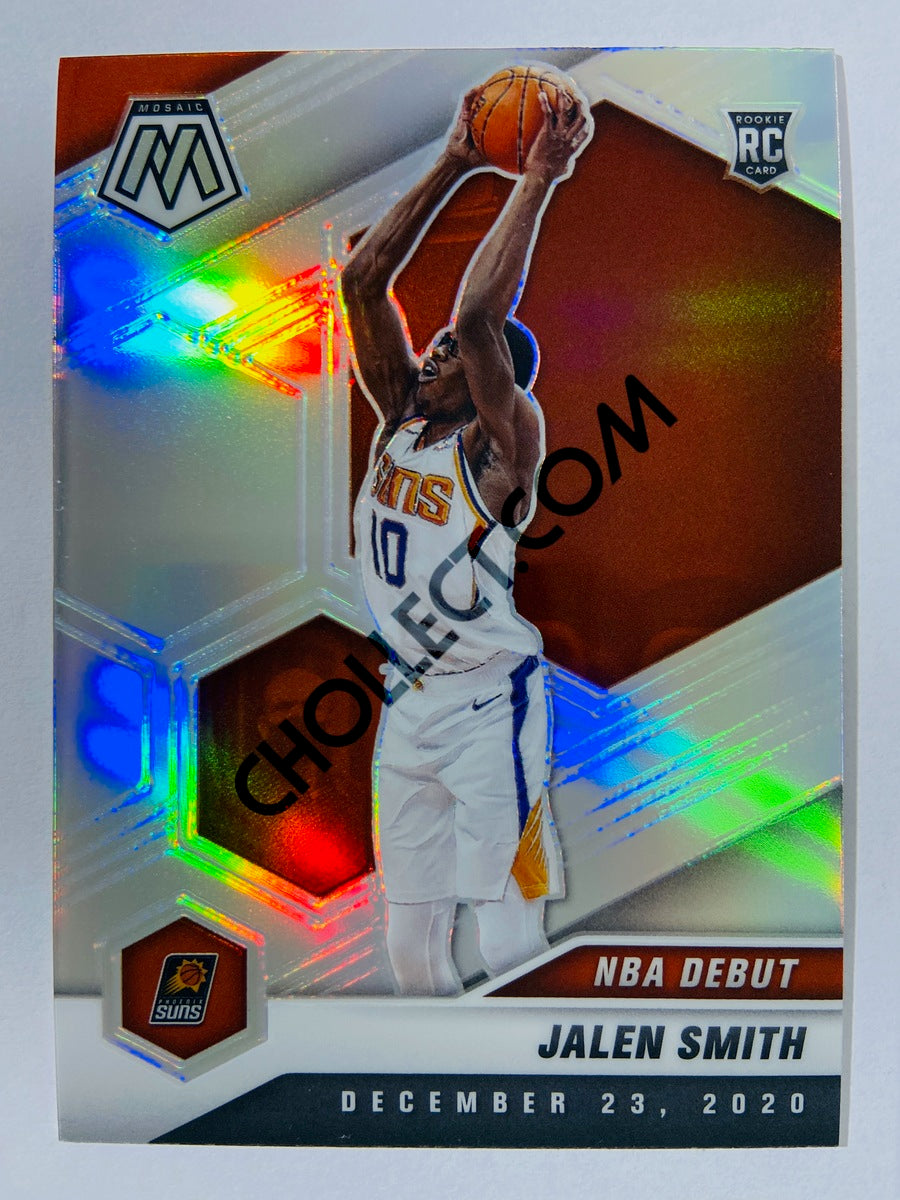 Jalen Smith – Phoenix Suns 2020-21 Panini Mosaic NBA Debut Silver Parallel RC Rookie #275