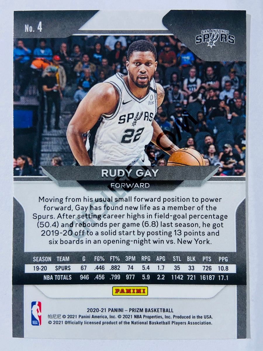 Rudy Gay - San Antonio Spurs 2020-21 Panini Prizm #4