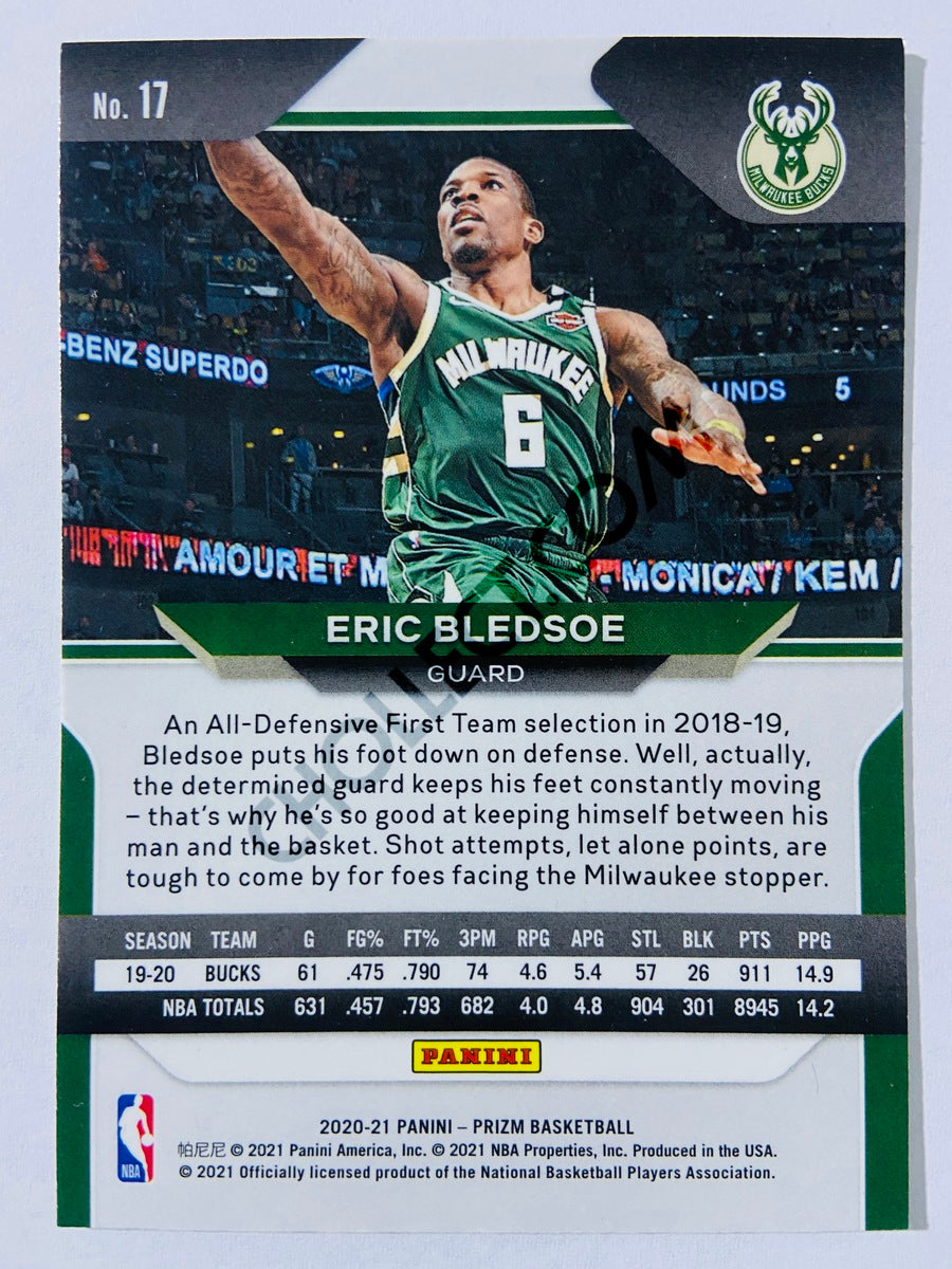Eric Bledsoe - Milwaukee Bucks 2020-21 Panini Prizm #17
