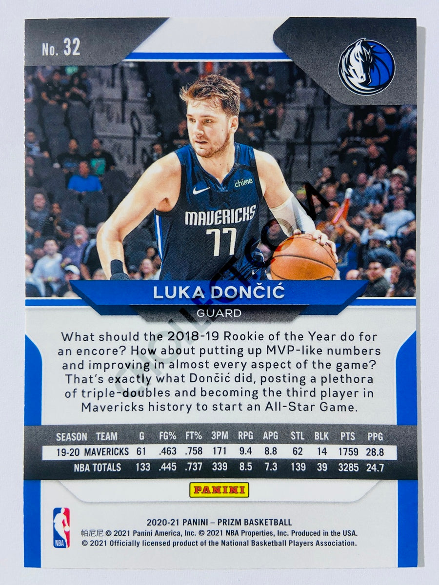 Luka Doncic - Dallas Mavericks 2020-21 Panini Prizm #32