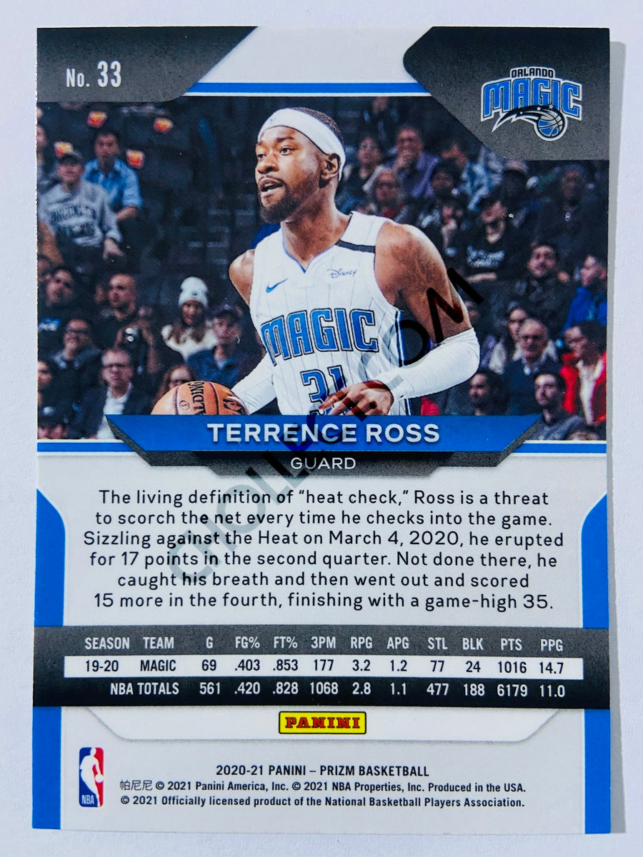 Terrence Ross - Orlando Magic 2020-21 Panini Prizm #33