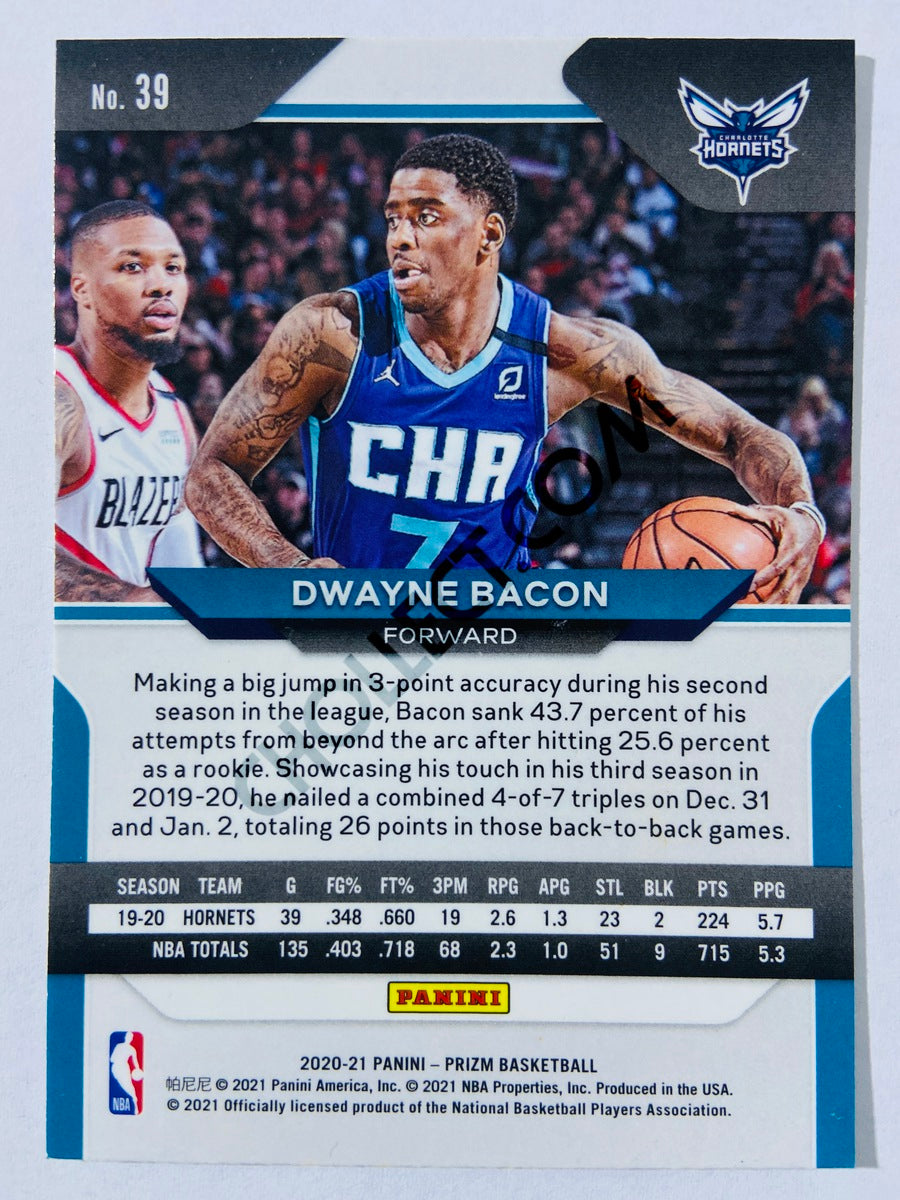 Dwayne Bacon - Charlotte Hornets 2020-21 Panini Prizm #39