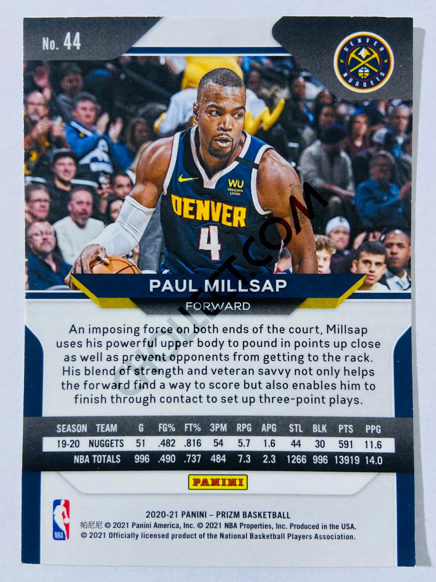 Paul Millsap - Denver Nuggets 2020-21 Panini Prizm #44