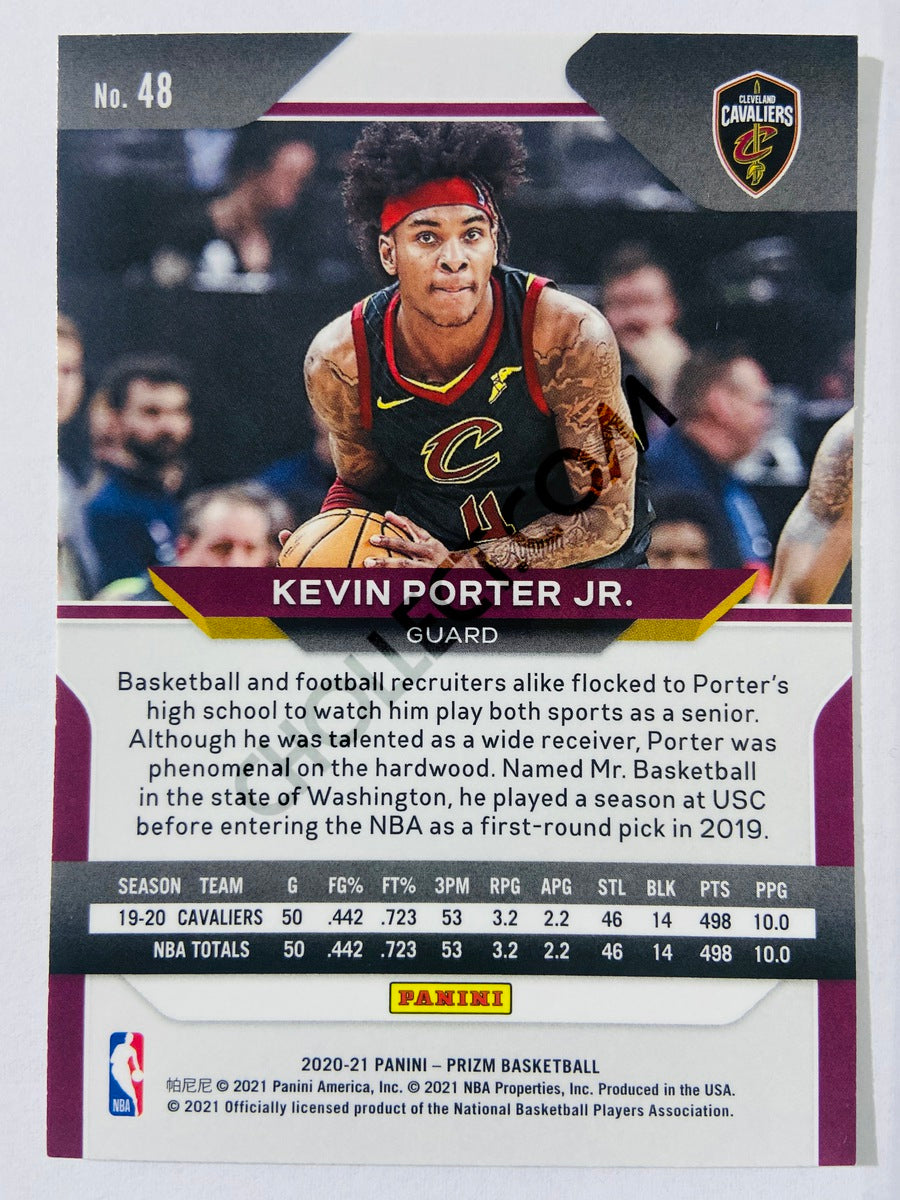 Kevin Porter Jr. - Cleveland Cavaliers 2020-21 Panini Prizm #48