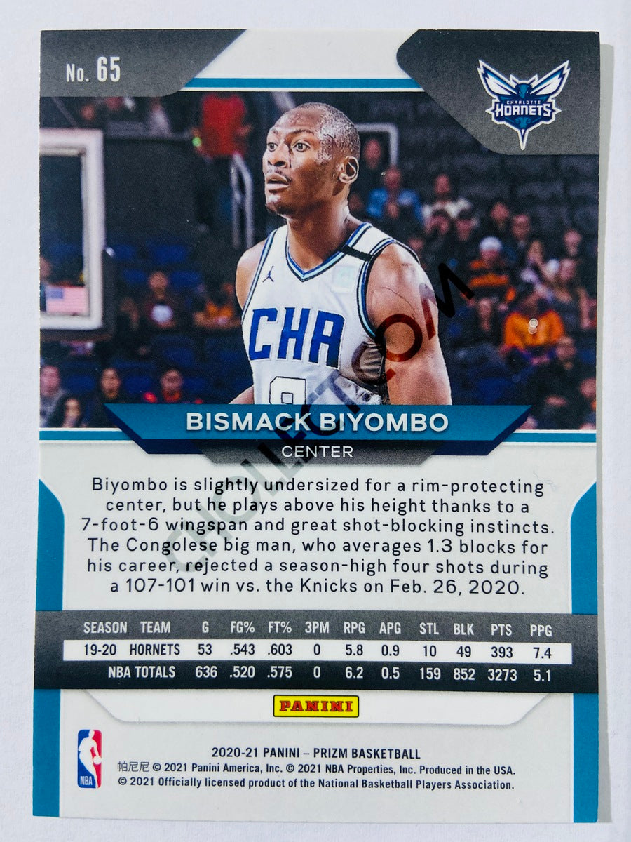 Bismack Biyombo - Charlotte Hornets 2020-21 Panini Prizm #65