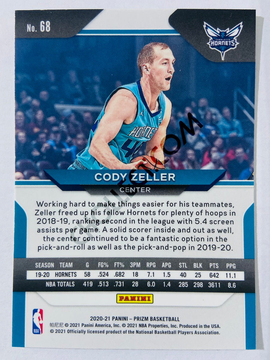 Cody Zeller - Charlotte Hornets 2020-21 Panini Prizm #68