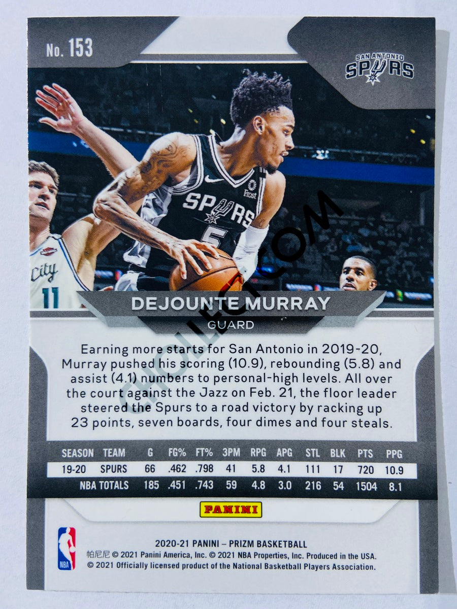 Dejounte Murray - San Antonio Spurs 2020-21 Panini Prizm #153