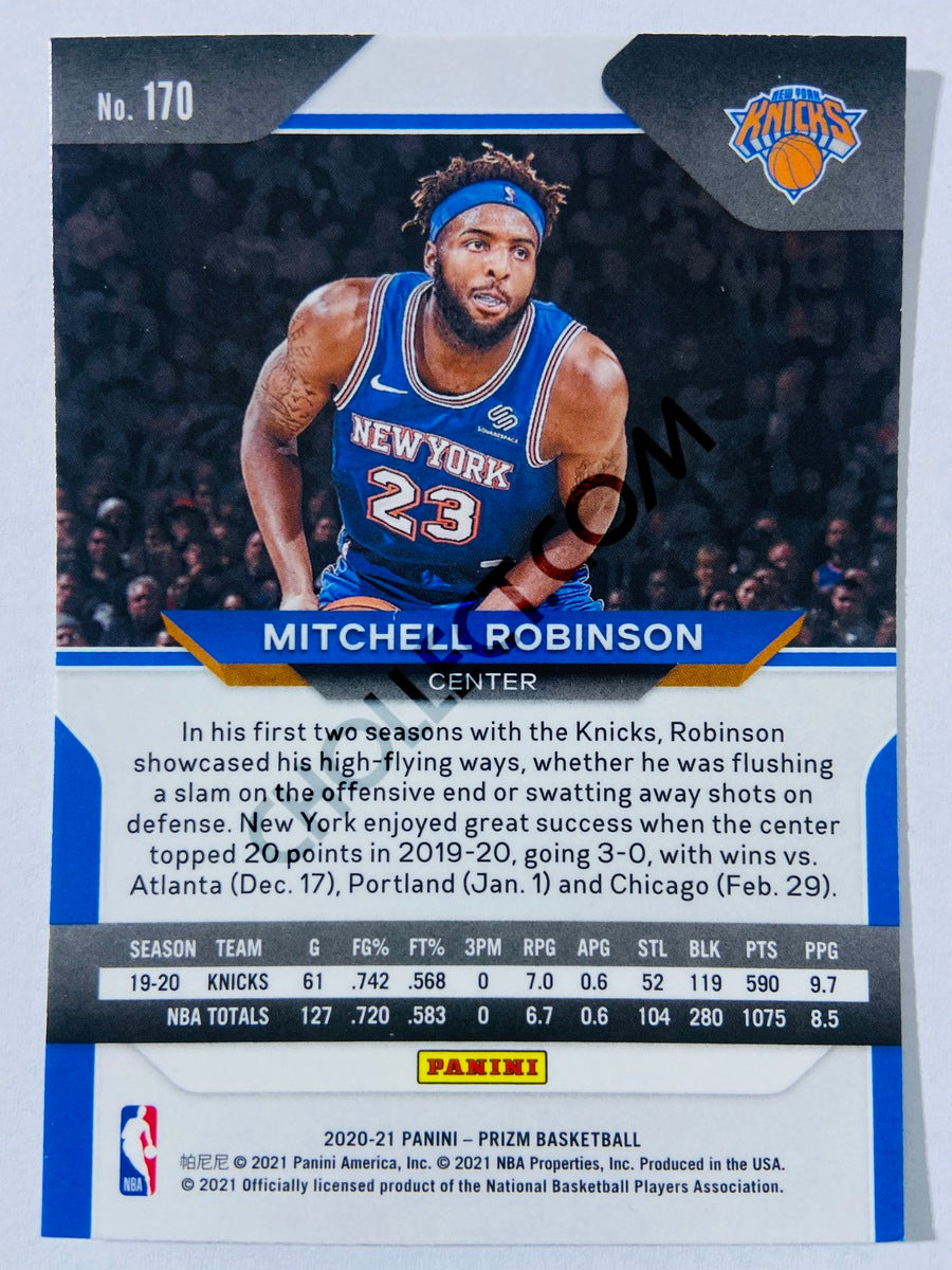 Mitchell Robinson - New York Knicks 2020-21 Panini Prizm #170