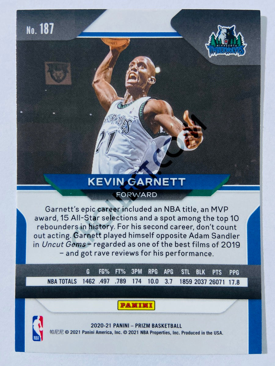 Kevin Garnett - Minnesota Timberwolves 2020-21 Panini Prizm #187