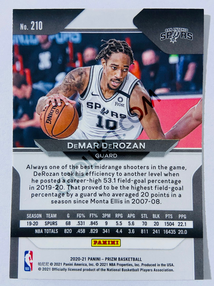 DeMar DeRozan - San Antonio Spurs 2020-21 Panini Prizm #210