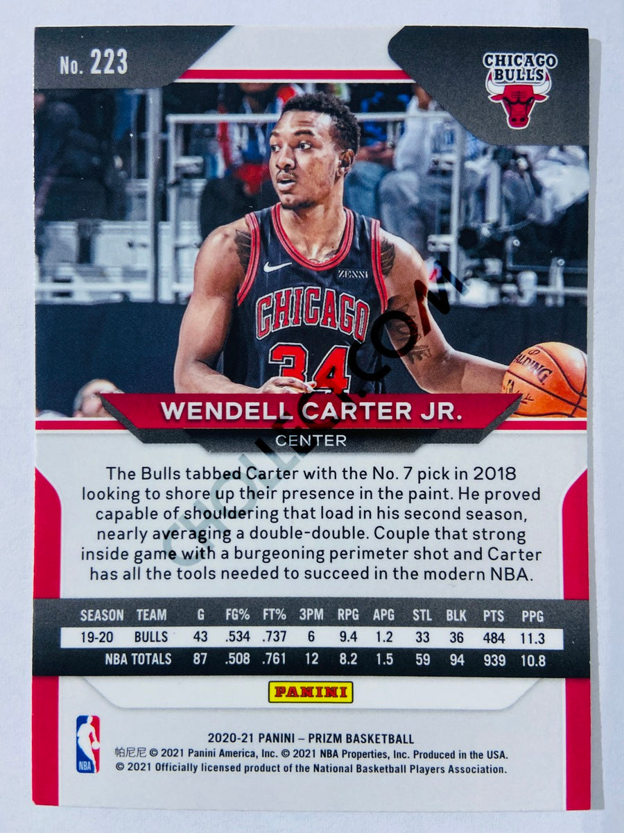 Wendell Carter Jr. - Chicago Bulls 2020-21 Panini Prizm #223