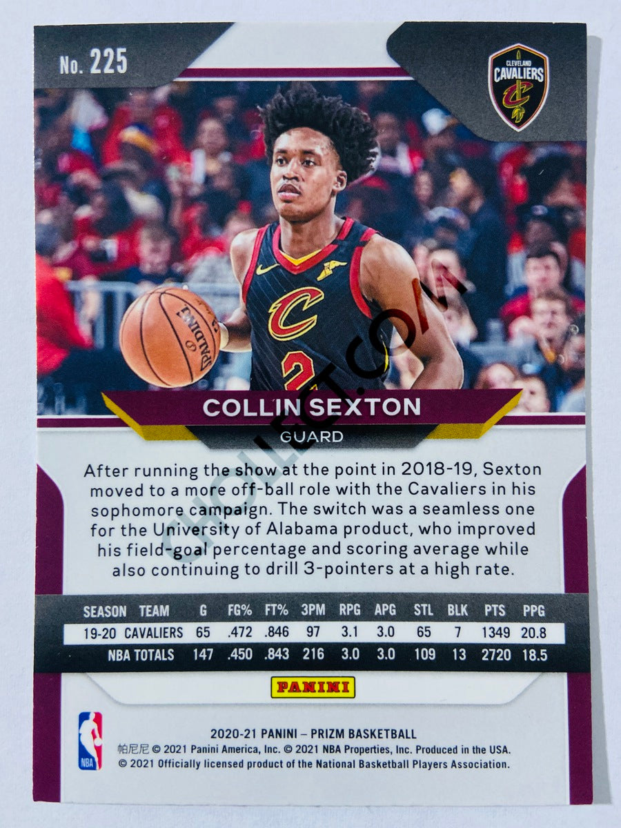 Collin Sexton - Cleveland Cavaliers 2020-21 Panini Prizm #225